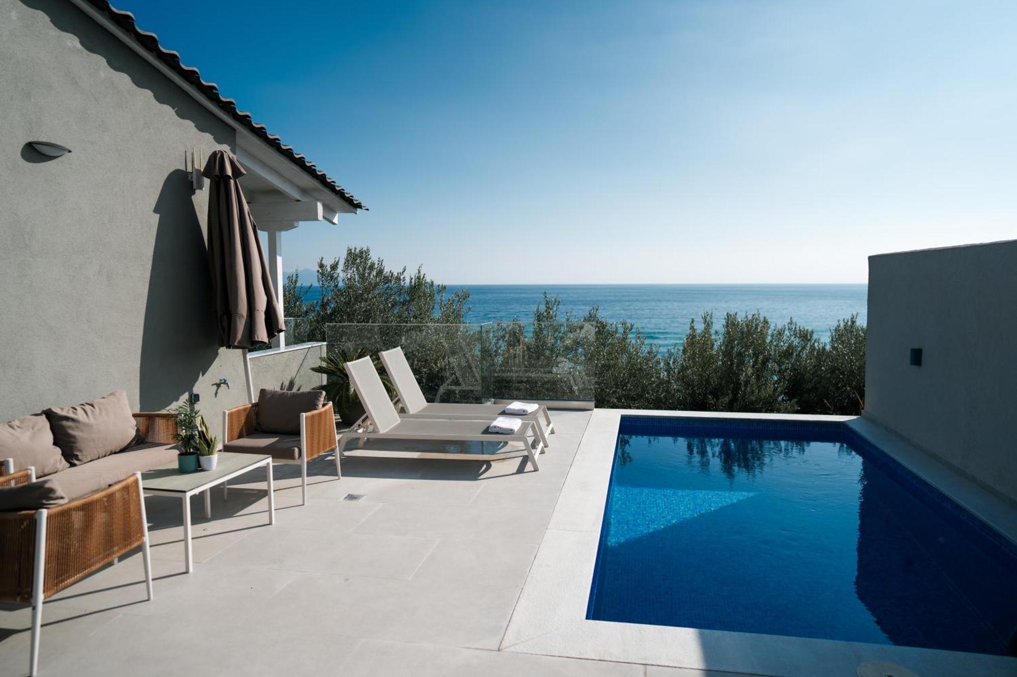 Aegean View Villa Loutra Elevtheron Eksteriør bilde