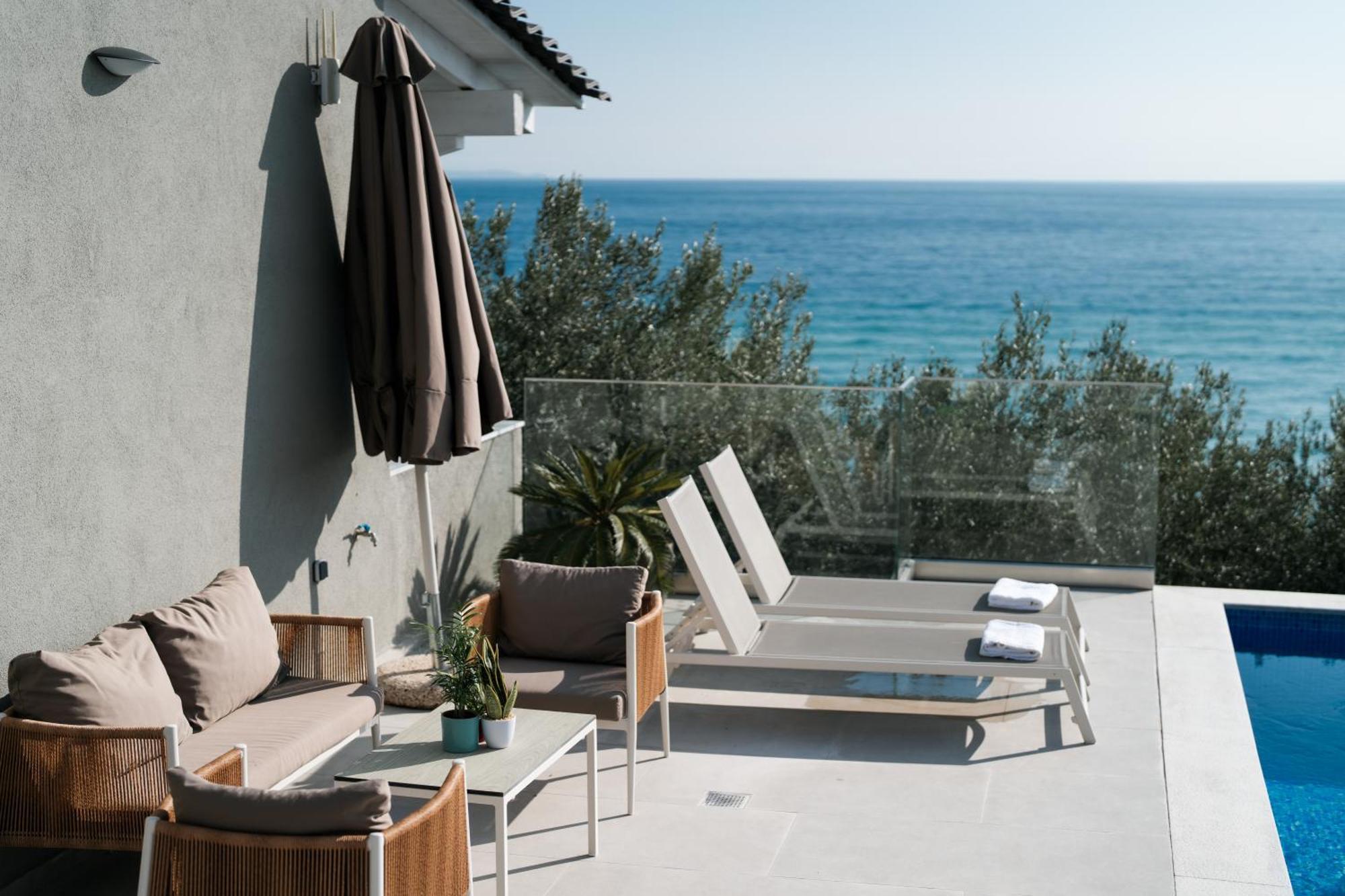 Aegean View Villa Loutra Elevtheron Eksteriør bilde