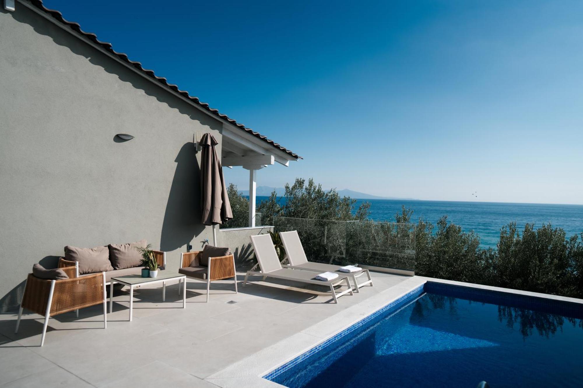 Aegean View Villa Loutra Elevtheron Eksteriør bilde