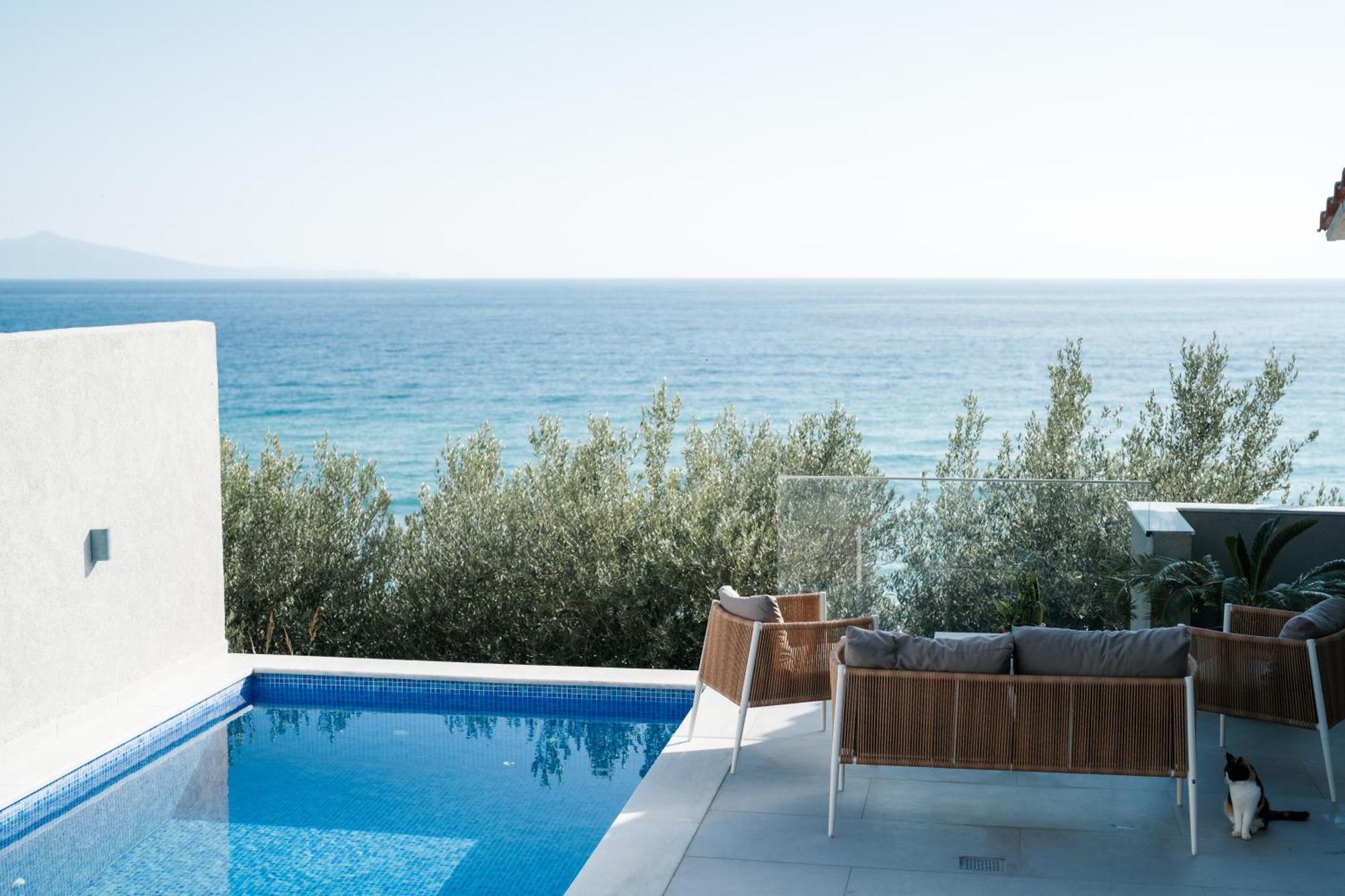 Aegean View Villa Loutra Elevtheron Eksteriør bilde