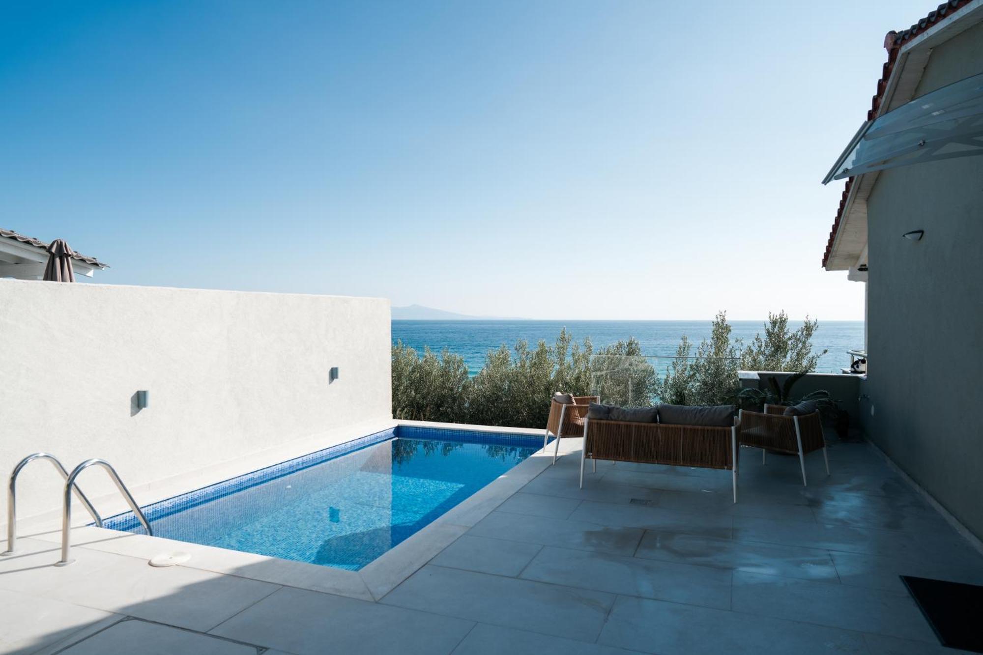 Aegean View Villa Loutra Elevtheron Eksteriør bilde